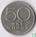Noorwegen 50 Øre 1985 - Bild 2