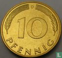 Allemagne 10 pfennig 1999 (D) - Image 2
