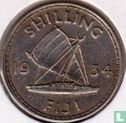 Fiji 1 shilling 1934 - Image 1