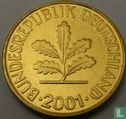 Duitsland 10 pfennig 2001 (A) - Afbeelding 1