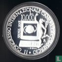 San Marino 10000 lire 2001 (PROOF) "2nd International chambers of commerce congress" - Image 2