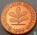 Duitsland 2 pfennig 1999 (F) - Afbeelding 1