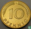 Duitsland 10 pfennig 2001 (G) - Afbeelding 2