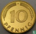 Duitsland 10 pfennig 1999 (F) - Afbeelding 2