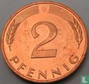 Germany 2 pfennig 1999 (G) - Image 2