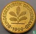1999 Deutschland 5 Pfennig (J) - Bild 1