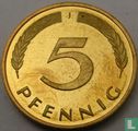 1999 Germany 5 pfennig (J) - Image 2