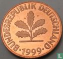 Germany 2 pfennig 1999 (J) - Image 1