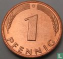 Germany 1 pfennig 1999 (G) - Image 2