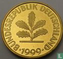 Allemagne 10 pfennig 1999 (J) - Image 1