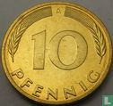 Allemagne 10 pfennig 1999 (A) - Image 2