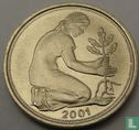 Germany 50 pfennig 2001 (G) - Image 1