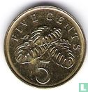 Singapour 5 cents 2011 - Image 2