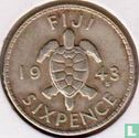 Fidschi 6 Pence 1943 - Bild 1