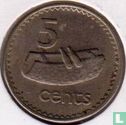 Fiji 5 cents 1979 - Image 2