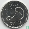 Fiji 20 cents 2012 - Image 2
