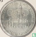 Autriche 100 schilling 1975 (bouclier) "1976 Winter Olympics in Innsbruck - Olympic rings" - Image 1