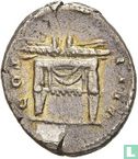 Antoninus Pius 138-161, AR Denarius Rome 145-147 n.C. - Afbeelding 1