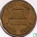 Fidji 3 pence 1950 - Image 1