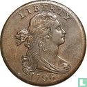 Verenigde Staten 1 cent 1796 (Draped bust - LIHERTY) - Afbeelding 1