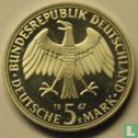 Duitsland 5 mark 1967 (PROOF) "Wilhelm and Alexander von Humboldt" - Afbeelding 1