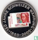 Zwitserland 10 francs "150 jaar Zwitserse Munt" - Afbeelding 1