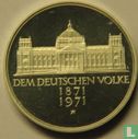 Duitsland 5 mark 1971 (PROOF) "100th anniversary Founding of the Second German Empire" - Afbeelding 2