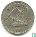 Fiji 1 shilling 1958 - Image 1