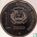 Dominican Republic 1 peso 1991 "500th anniversary Discovery and evangelization of America" - Image 2