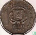 Dominikanische Republik 1 Peso 1984 "Human Rights" - Bild 1