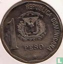 Dominikanische Republik 1 Peso 1989 "500th anniversary Discovery and evangelization of America" - Bild 2