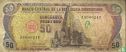 Dominikanische Republik 50 Pesos Oro 1988 - Bild 1