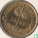 Afrique de l'Ouest britannique 2 shillings 1949 (H) - Image 1