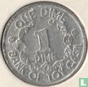 Hong Kong 1 dime 1959 - Image 2