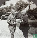 Joffre and Pershing in Governor's Gardens, Paris - Image 2