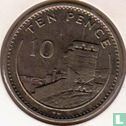Gibraltar 10 pence 1988  (AA) - Afbeelding 2