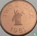 Guernsey 2 pence 1981 (PROOF) - Afbeelding 1