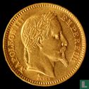 Frankrijk 20 francs 1861 (A) - Afbeelding 2