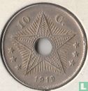 Belgisch-Congo 10 centimes 1919 (type 2) - Afbeelding 1