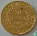 Frankrijk 20 francs 1879 - Afbeelding 1