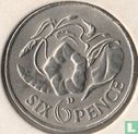 Sambia 6 Pence 1964 - Bild 2