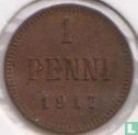 Finland 1 penni 1917 - Image 1