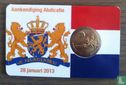 Pays-Bas 2 euro 2013 (coincard - drapeau néerlandais) "Abdication of Queen Beatrix and Willem-Alexander's accession to the throne" - Image 2