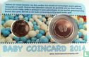 Pays-Bas 1 cent 2014 (coincard - garçon) "Baby's eerste centje" - Image 2
