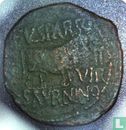 Romeinse Rijk, AE As, Tiberius, Calagurris, Hispania, 14-37  n. Chr. - Afbeelding 2