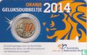 Nederland 0,10 euro 2014 (coincard) "Oranje geluksdubbeltje" - Image 1