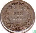 Vereinigtes Königreich 6 Pence 1887 (Typ 1) - Bild 1