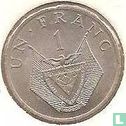 Ruanda 1 Franc 1977
