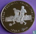 Afghanistan 500 afghanis 1989 (PROOF) "1990 Football World Cup in Italy" - Afbeelding 1