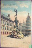 Antwerpen Brabo Standbeeld En Stadhuis. Anvers Statue Brabo - Image 1